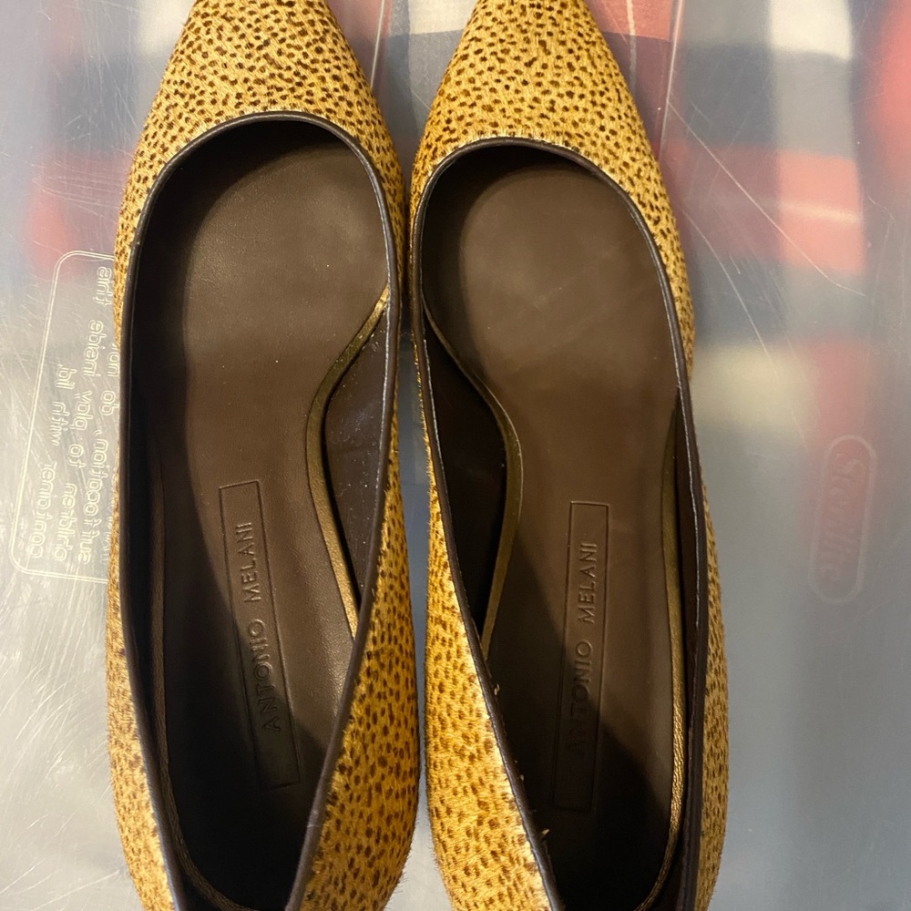 Antonio Melani Leopard Print Women's Shoes; size 8.5; NWT; never worn; paid $70 - Picture 5 of 6